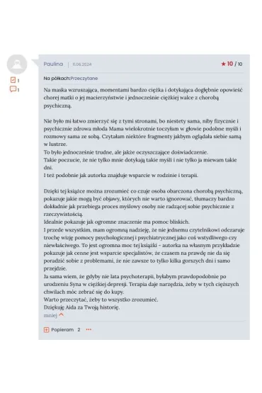 Nazywam si� Aida. O macierzy�stwie w cieniu choroby psychicznej - Aga  Piechowicz