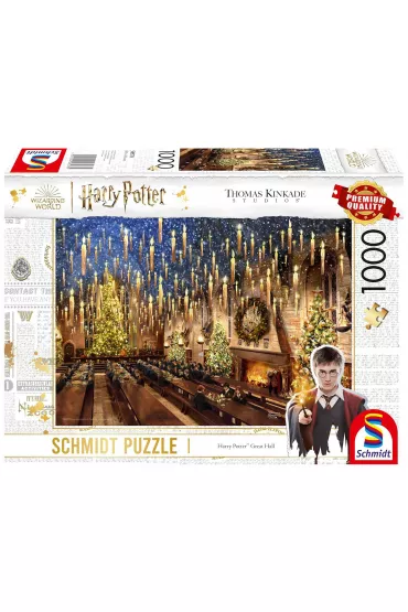 Puzzle 1000 el. PQ Thomas kinkade Harry Potter Wielka Schmidt - Thomas  Kinkade