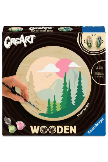 Ravensburger Creart Wooden Silent nature