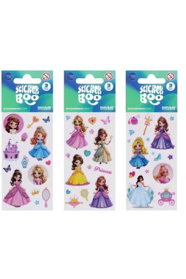 Naklejki 6x18 cm Ksi�niczki STICKER BOO 534614