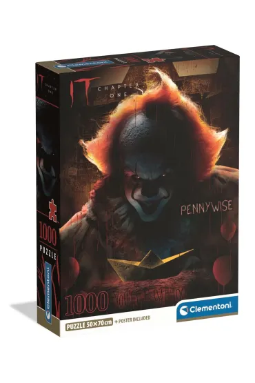 Puzzle 1000 el. Compact Horror Collection It Clementoni