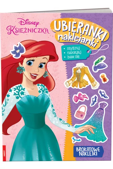 Disney Ksi�niczka. Ubieranki, naklejanki