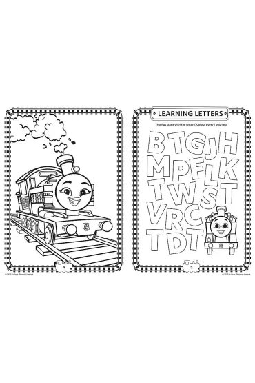 Tomek i Przyjaciele. Kolorowanka. Malbuch. Colouring book. Thomas&Friends