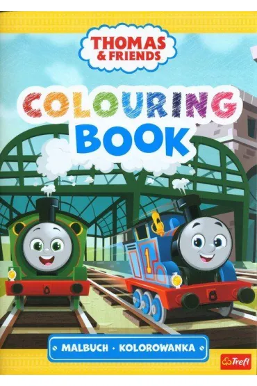 Tomek i Przyjaciele. Kolorowanka. Malbuch. Colouring book. Thomas&Friends