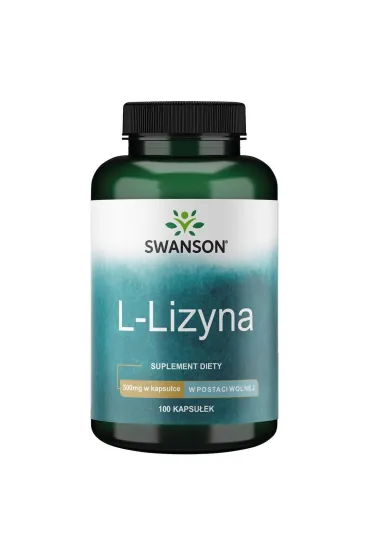 Swanson L-Lizyna 500 mg - suplement diety 100 kaps.