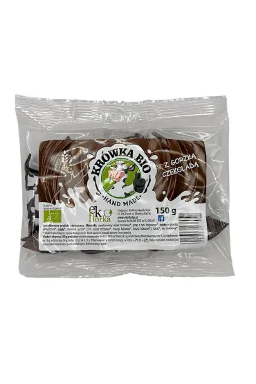 Ekoflorka Kr�wki z czekolad� gorzk� bezglutenowe 150 g Bio