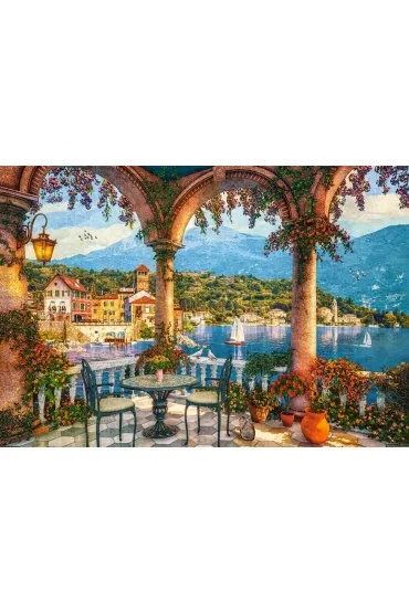 Puzzle 1000 el. Mediterranean Veranda Castorland