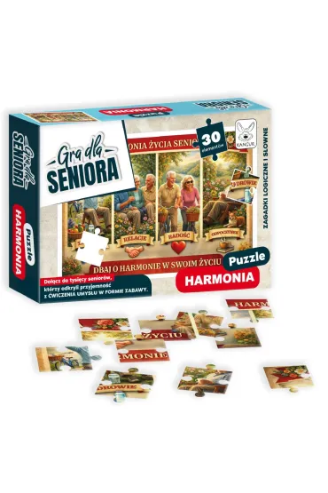 GRA DLA SENIORA PUZZLE HARMONIA Kangur