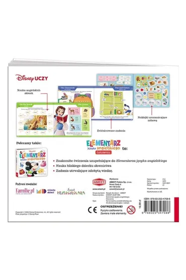 DISNEY UCZY MIX.  Elementarz j�zyka angielskiego. �wiczenia