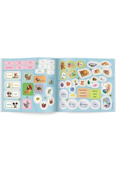 DISNEY UCZY MIX.  Elementarz j�zyka angielskiego. �wiczenia