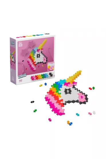 Puzzle By Numbers 250 el. Jednoro�ec Plus-Plus