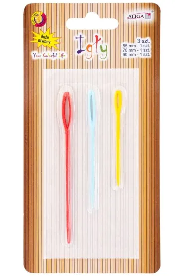 Aliga Zestaw igie� z du�ymi otworami IG-0889 3 szt.