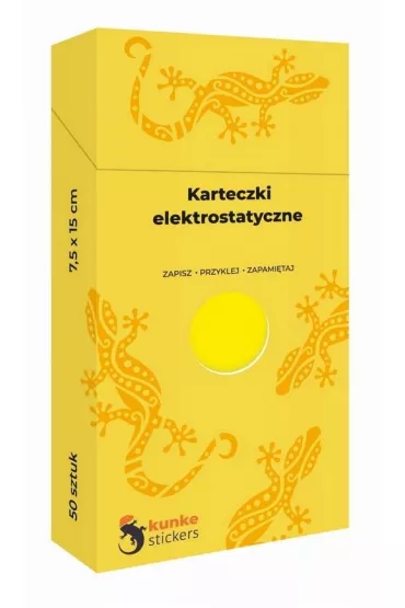 Panta Plast Karteczki elektrostatyczne ��te 50 szt.