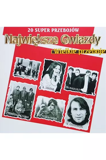 Najwi�ksze Gwiazdy - Wielkie Przeboje (CD)