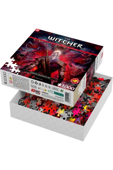 Puzzle 1000 The Witcher (Wied�min) Corvo Bianco Good Loot