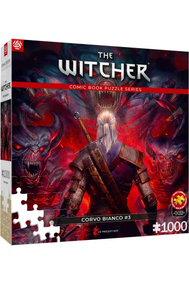 Puzzle 1000 The Witcher (Wied�min) Corvo Bianco Good Loot