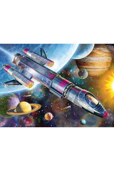 Puzzle 100 el. XXL Misja w kosmosie Ravensburger