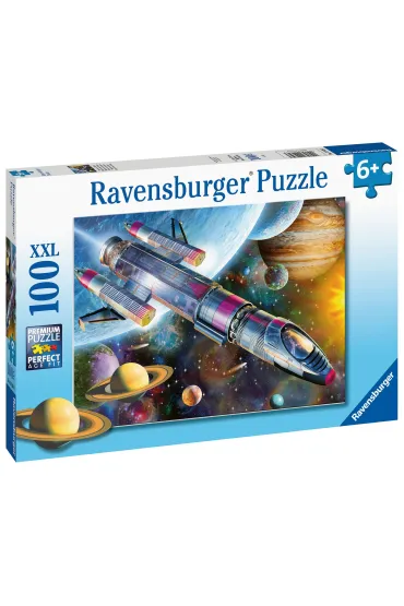 Puzzle 100 el. XXL Misja w kosmosie Ravensburger