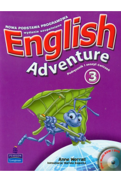 English Adventure 3 Podręcznik i zeszyt ćwiczeń + CD i DVD