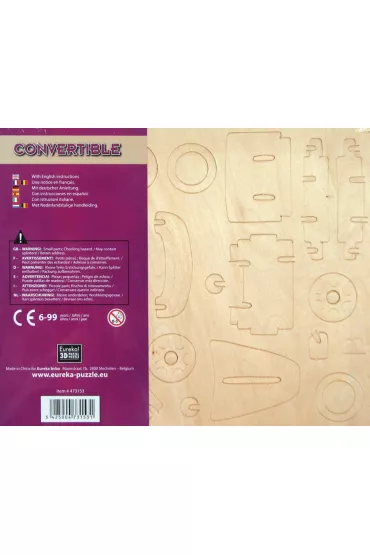�amig��wka drewniana Gepetto. Kabriolet G3