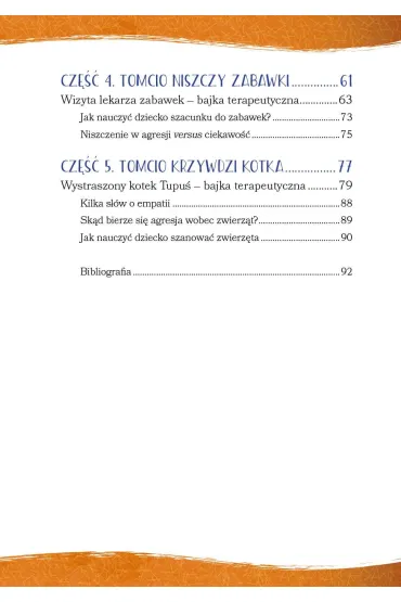 Tomcio rozwi�zuje problemy z�o�� i agresja - Anna Ka�ciurzewska
