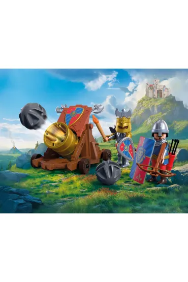 Playmobil Knights Uzbrojeni rycerze herbu Lew 72115