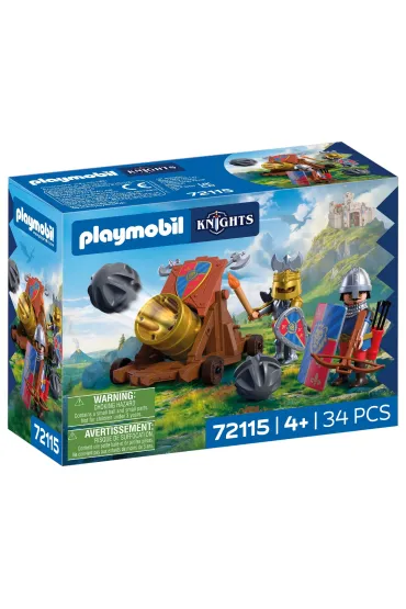 Playmobil Knights Uzbrojeni rycerze herbu Lew 72115