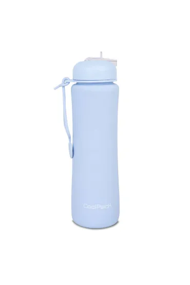 Coolpack Pastel Bidon silikonowy Pump Powder Blue 600ml