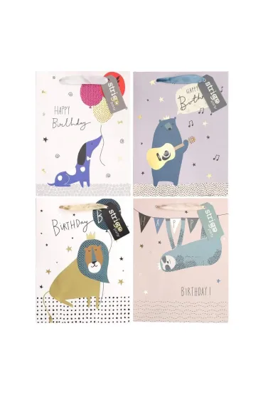 Strigo Torby prezentowe Party 18x23x10cm