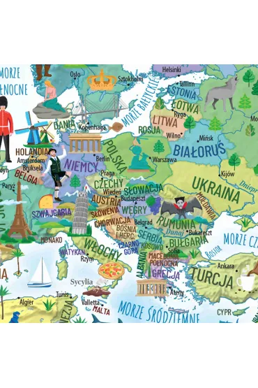 Puzzle 200 - �wiat Ma�ego Podr�nika ArtGlob