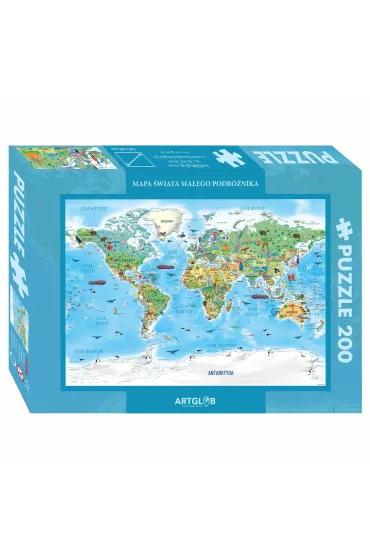 Puzzle 200 - �wiat Ma�ego Podr�nika ArtGlob