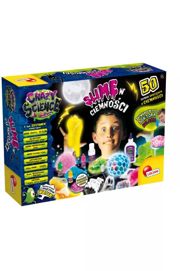 Crazy Science - Slime w ciemno�ci Lisciani