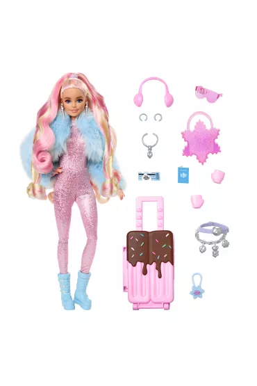 Barbie Extra Fly Lalka Zimowa HPB16 Mattel