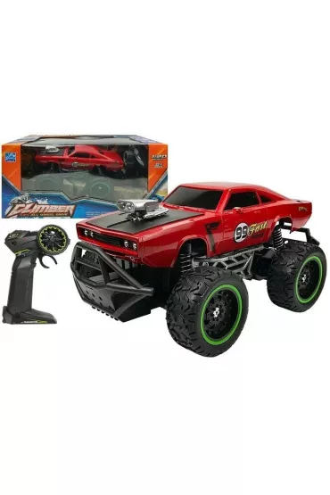 Auto zdalnie sterowane R/C 6.5 km/h czerwone LeanToys