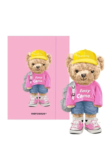 Narcissus Teczka A4 z gumk� - Teddies& Mi� Urszula