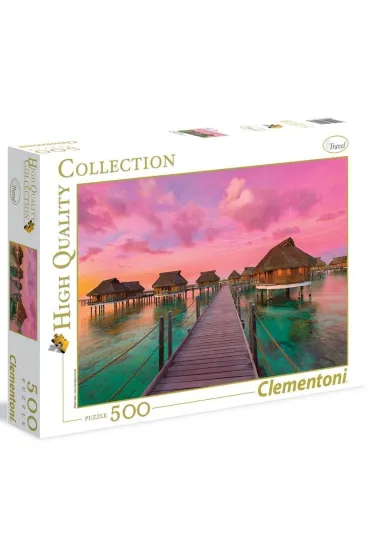 Puzzle 500 el. Colorful Paradise Clementoni