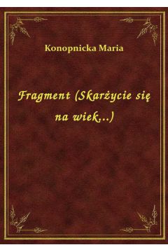 eBook Fragment (Skarycie si na wiek...) epub