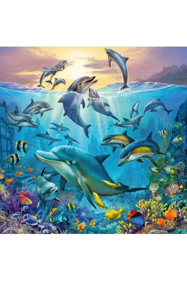 Puzzle 3x49 el. Podwodne �ycie Ravensburger