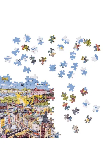 Puzzle Puzzlove CzuCzu 500 el. Miasto Krak�w Bright Junior Media