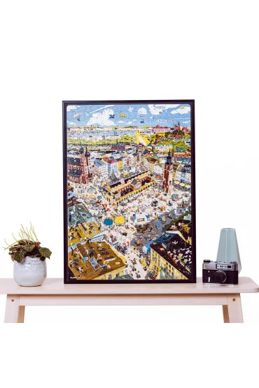 Puzzle Puzzlove CzuCzu 500 el. Miasto Krak�w Bright Junior Media