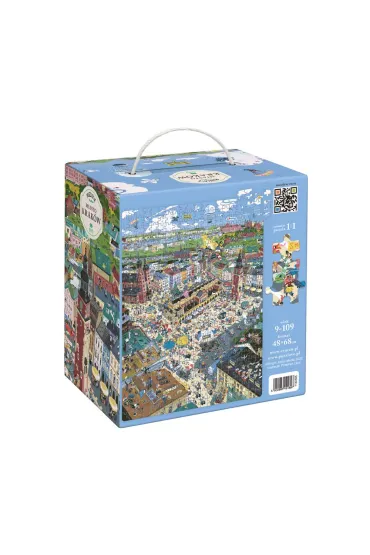 Puzzle Puzzlove CzuCzu 500 el. Miasto Krak�w Bright Junior Media
