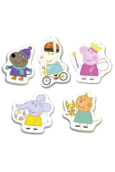 Puzzle Baby 5w1 �winka Peppa 113782 Educa