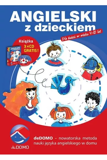 Angielski z dzieckiem 4-10 lat + 3 CD