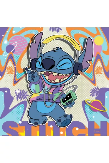 Puzzle dla dzieci 3x49 el. 2D Disney Stitch Ravensburger