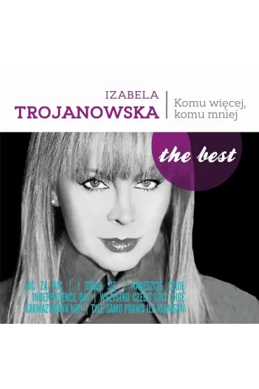 The Best. Komu wi�cej, komu mniej CD - Izabela Trojanowska
