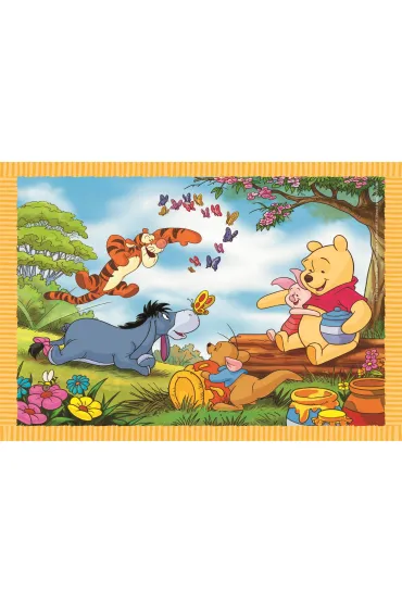 Puzzle 4w1 - SuperColor. Disney WTP (12+16+20+24 el.) Clementoni