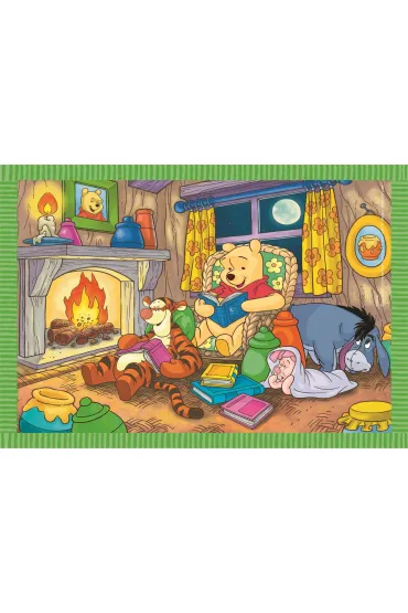 Puzzle 4w1 - SuperColor. Disney WTP (12+16+20+24 el.) Clementoni