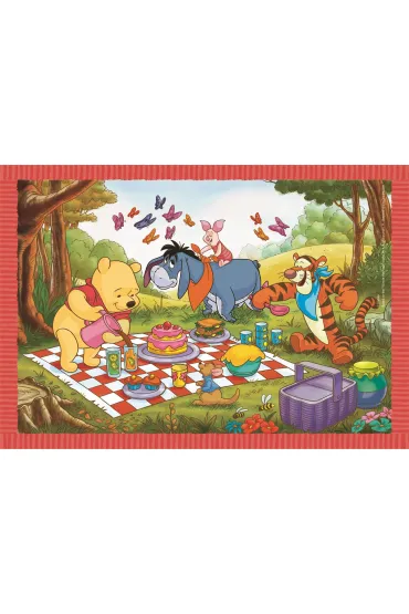 Puzzle 4w1 - SuperColor. Disney WTP (12+16+20+24 el.) Clementoni