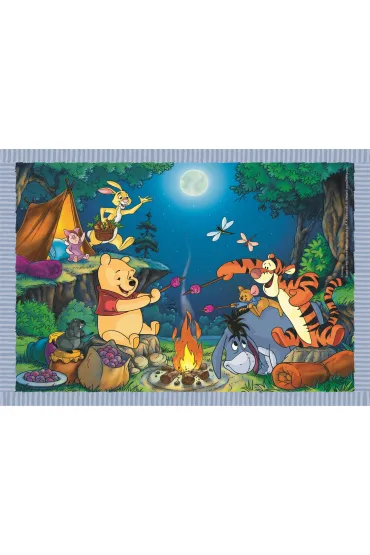 Puzzle 4w1 - SuperColor. Disney WTP (12+16+20+24 el.) Clementoni
