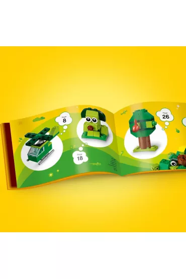 LEGO Classic Zielone klocki kreatywne 11007